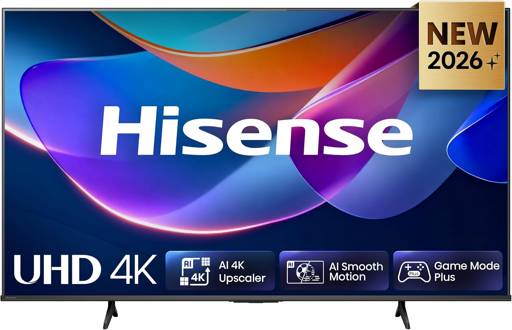 Hisense 50E6DS 50 Zoll 4K UHD Smart TV – Dolby Vision, Hi-View AI Engine, Game Mode Plus