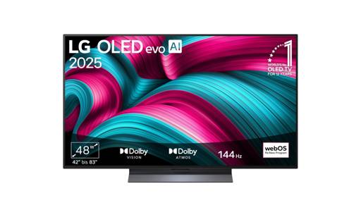 LG OLED evo C5 48 Zoll 4K Smart TV OLED48C5ELB α9 Gen8 Prozessor 144Hz webOS 25