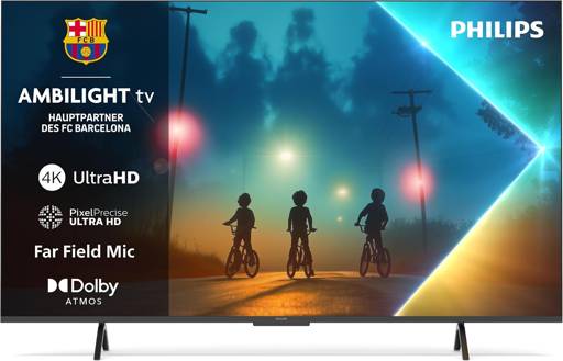 Philips Ambilight 43PUS8200 43 Zoll 4K LED Smart TV Titan OS Dolby Vision Atmos 2025