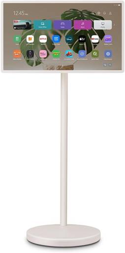 LG StanbyME 2 27LX6TDGA 27" QHD Touchscreen Smart TV tragbar mit Akku & webOS, Beige