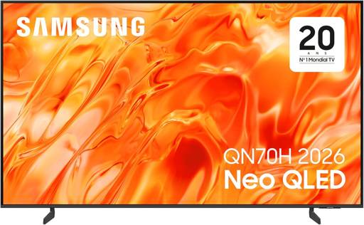 Samsung Neo QLED QN70H 43" 4K Mini-LED Smart TV – 144Hz, Gaming Hub, AI Upscaling
